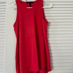 BCBG sleeveless red top